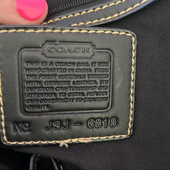 Coach Bag - Has some sun damage. - Picture 8 of 8